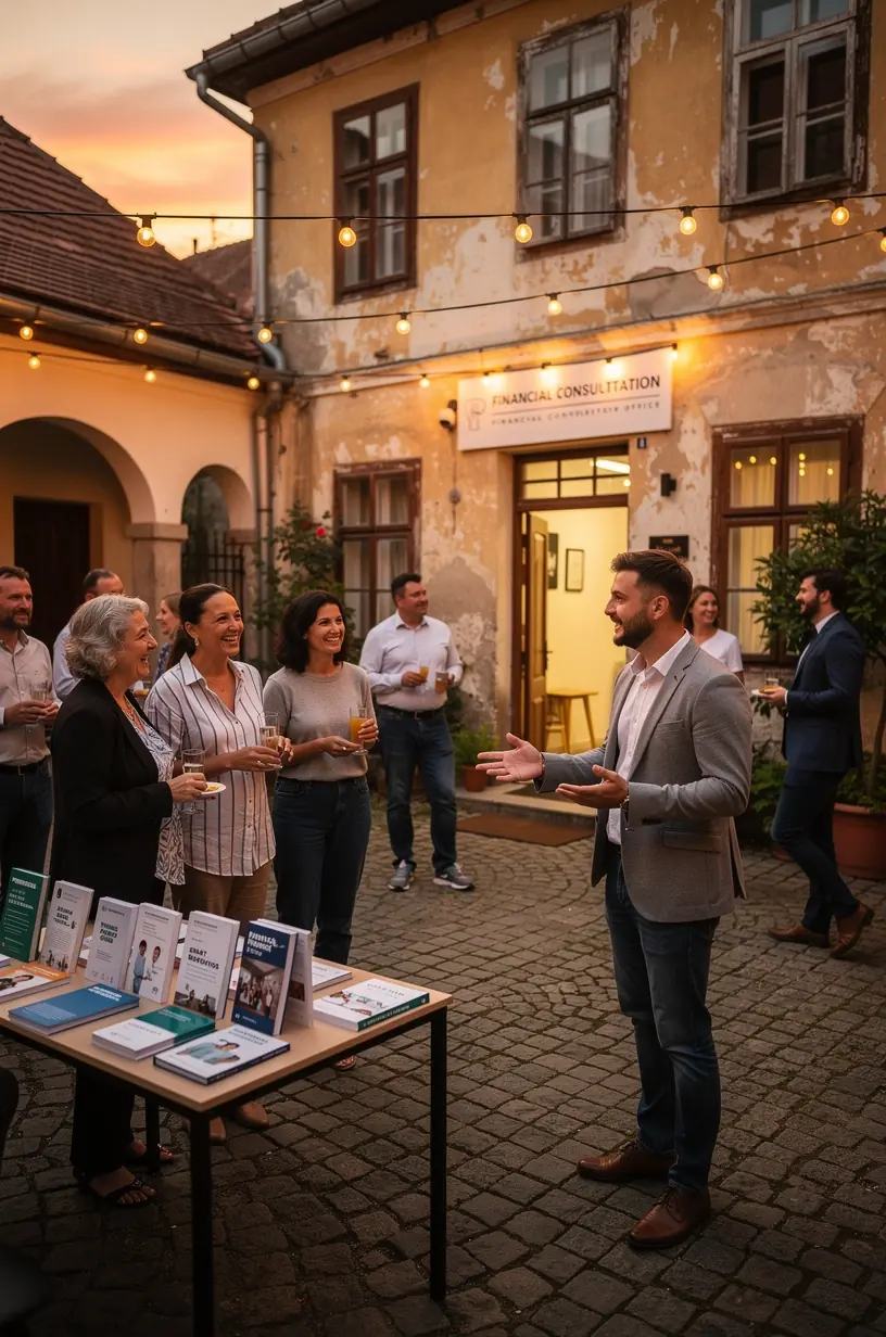 Plan financiar personalizat ilustrat pe o diagramă clară și colorată.